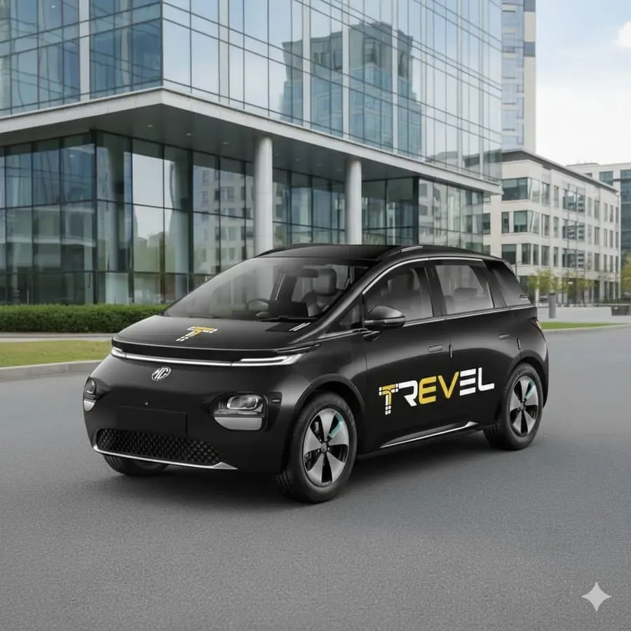 Trevel branded MG Windsor EV cab